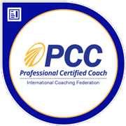 Professional Certified Coach badge from International Coaching Federation